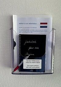 Infos gibt es in den Sprachen Deutsch, Englisch und Niederländisch